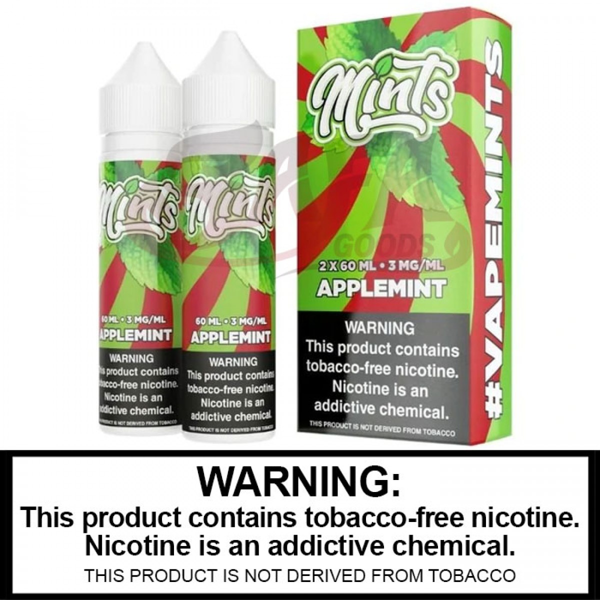Verdict Mints E-liquids [120mL] - 0mg Nicotine